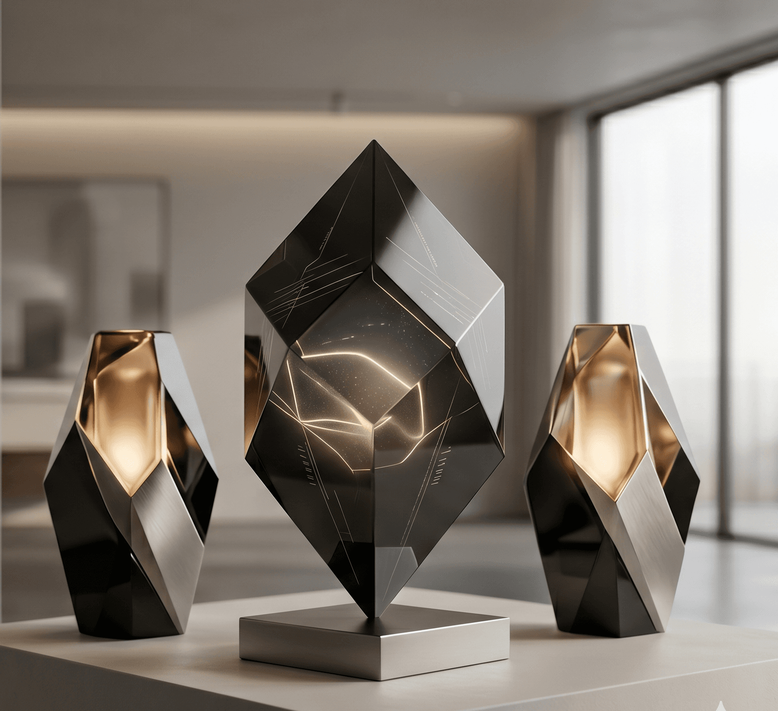 A possible Tome — a faceted relic that comes alive in ambient light